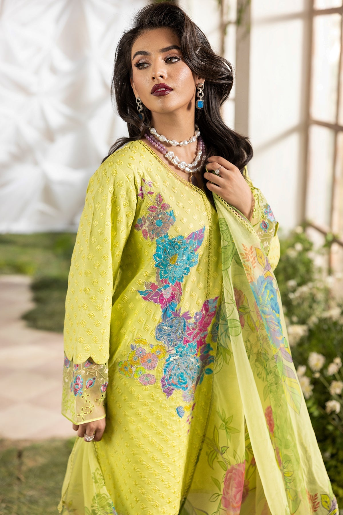 Charizma | Festive Edit | CMA-6-122 by Charizma - Designer Dress  - Type : Ladies Clothes - Available at Libayah - 100% Original 