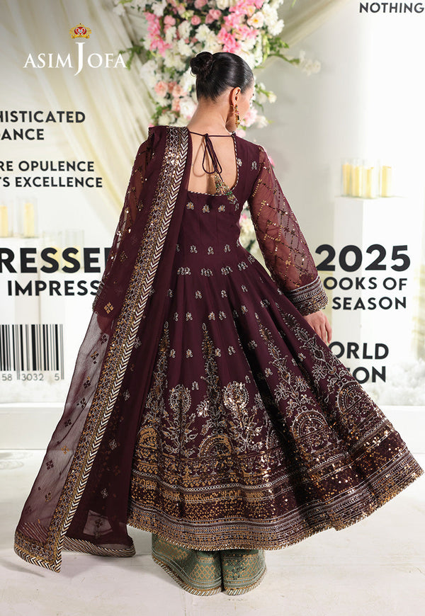 Asim Jofa | En Vogue |AJUEV-09 by Asim Jofa - Designer Dress  - Type : Ladies Clothes - Available at Libayah - 100% Original 
