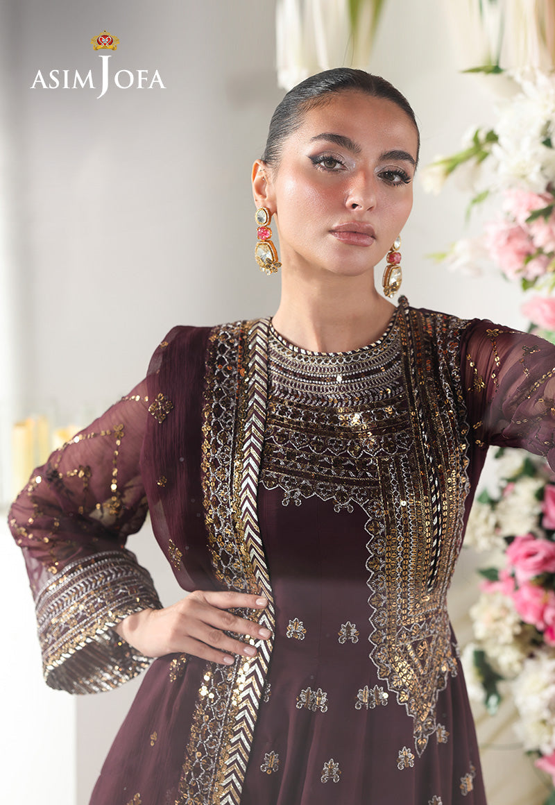 Asim Jofa | En Vogue |AJUEV-09 by Asim Jofa - Designer Dress  - Type : Ladies Clothes - Available at Libayah - 100% Original 