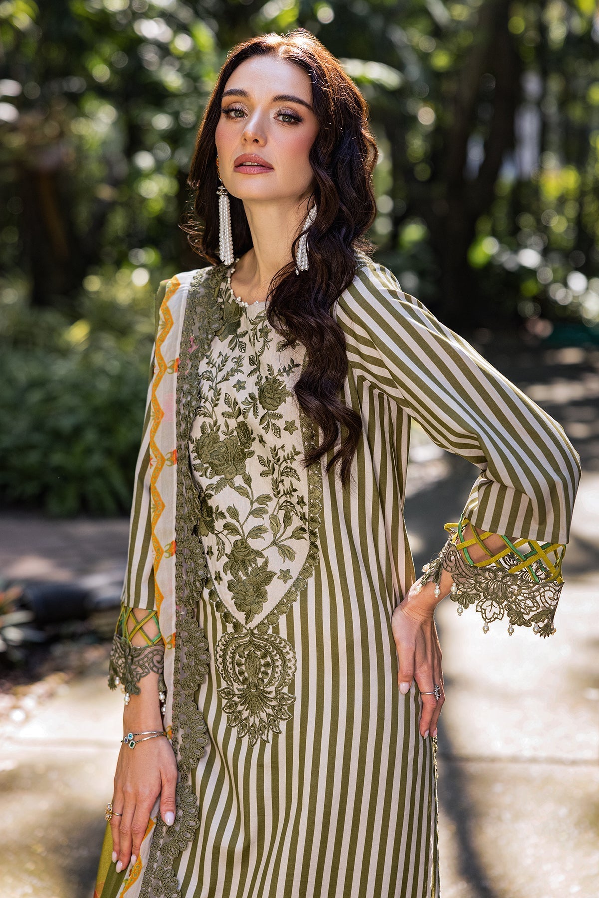 Charizma | Naranji Lawn | CN5-07 by Charizma - Designer Dress - Type: Ladies Clothes - Available at Libayah - 100% Original