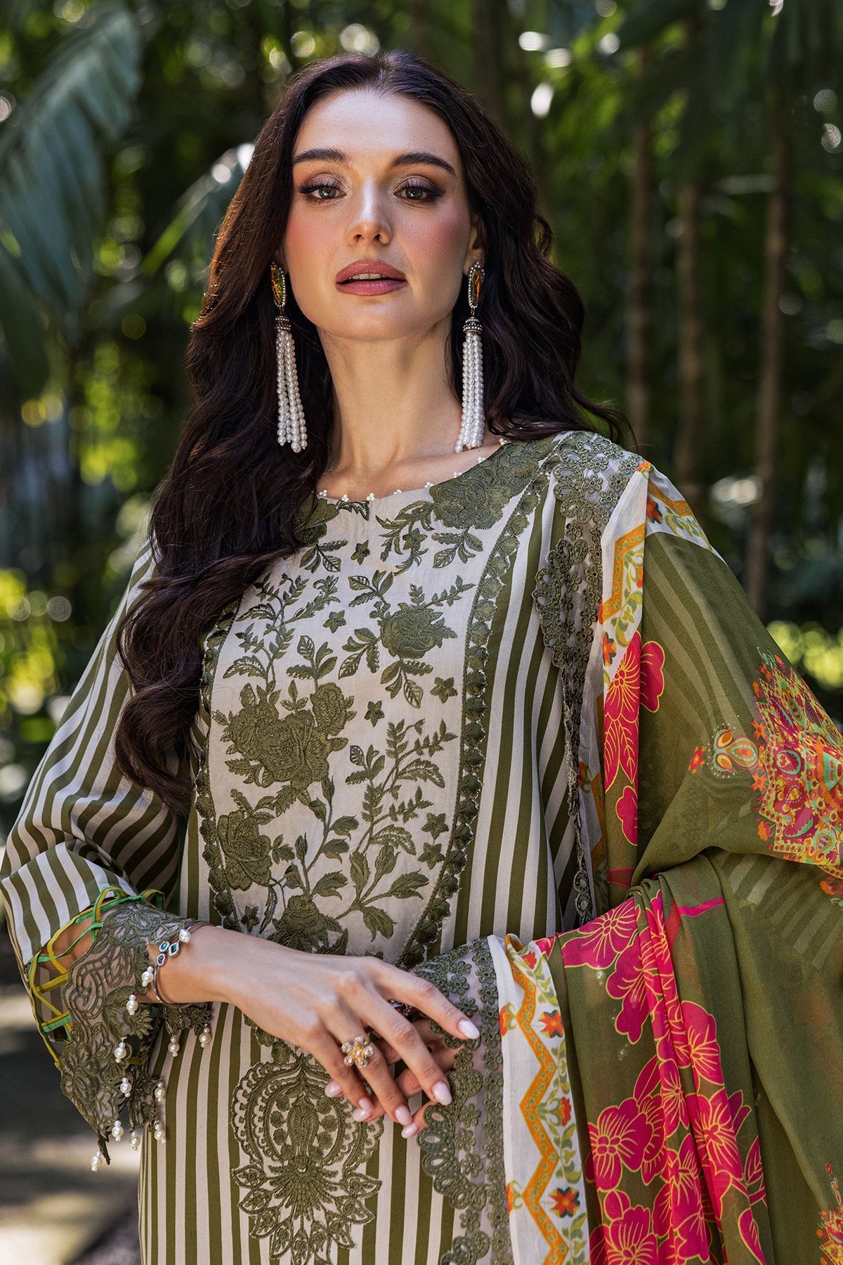Charizma | Naranji Lawn | CN5-07 by Charizma - Designer Dress - Type: Ladies Clothes - Available at Libayah - 100% Original