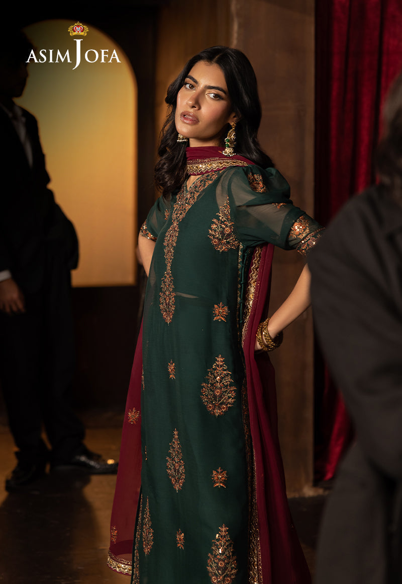 Asim Jofa | Luxury Festive Rejoice | AJLFF-02 by Asim Jofa - Designer Dress - Type: Ladies Clothes - Available at Libayah - 100% Original