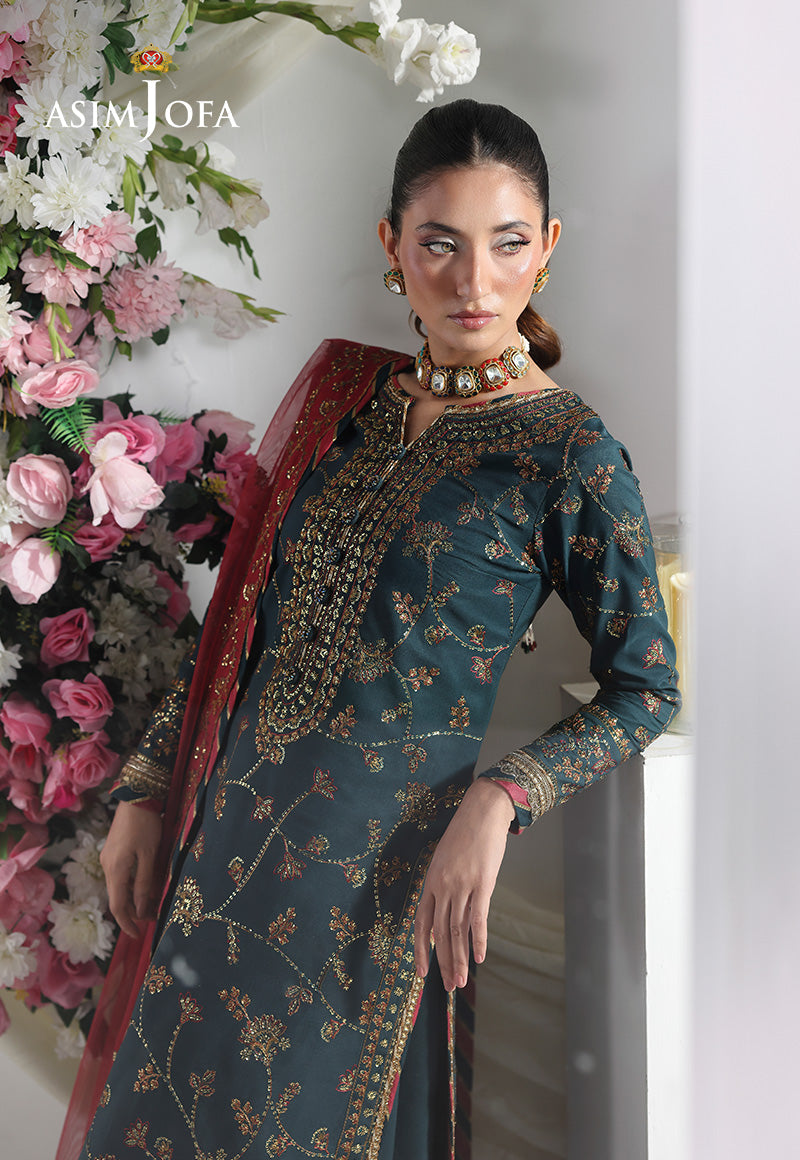 Asim Jofa | En Vogue | AJUEV-12 by Asim Jofa - Designer Dress  - Type : Ladies Clothes - Available at Libayah - 100% Original 