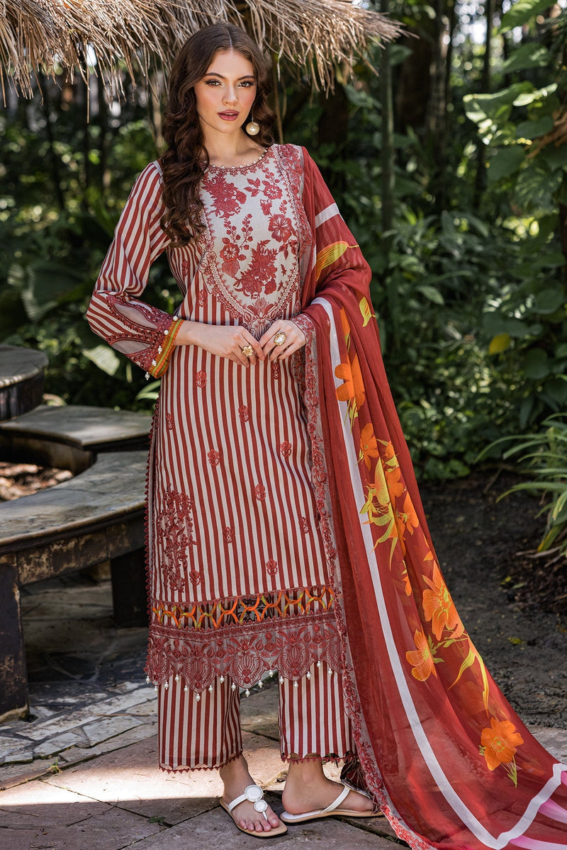 Charizma | Naranji Lawn | CN5-04 by Charizma - Designer Dress - Type: Ladies Clothes - Available at Libayah - 100% Original