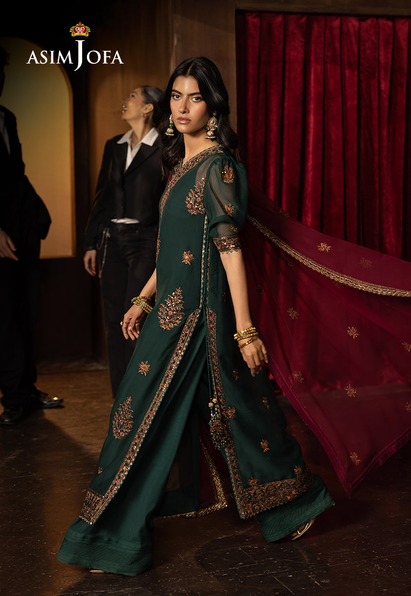 Asim Jofa | Luxury Festive Rejoice | AJLFF-02 by Asim Jofa - Designer Dress - Type: Ladies Clothes - Available at Libayah - 100% Original