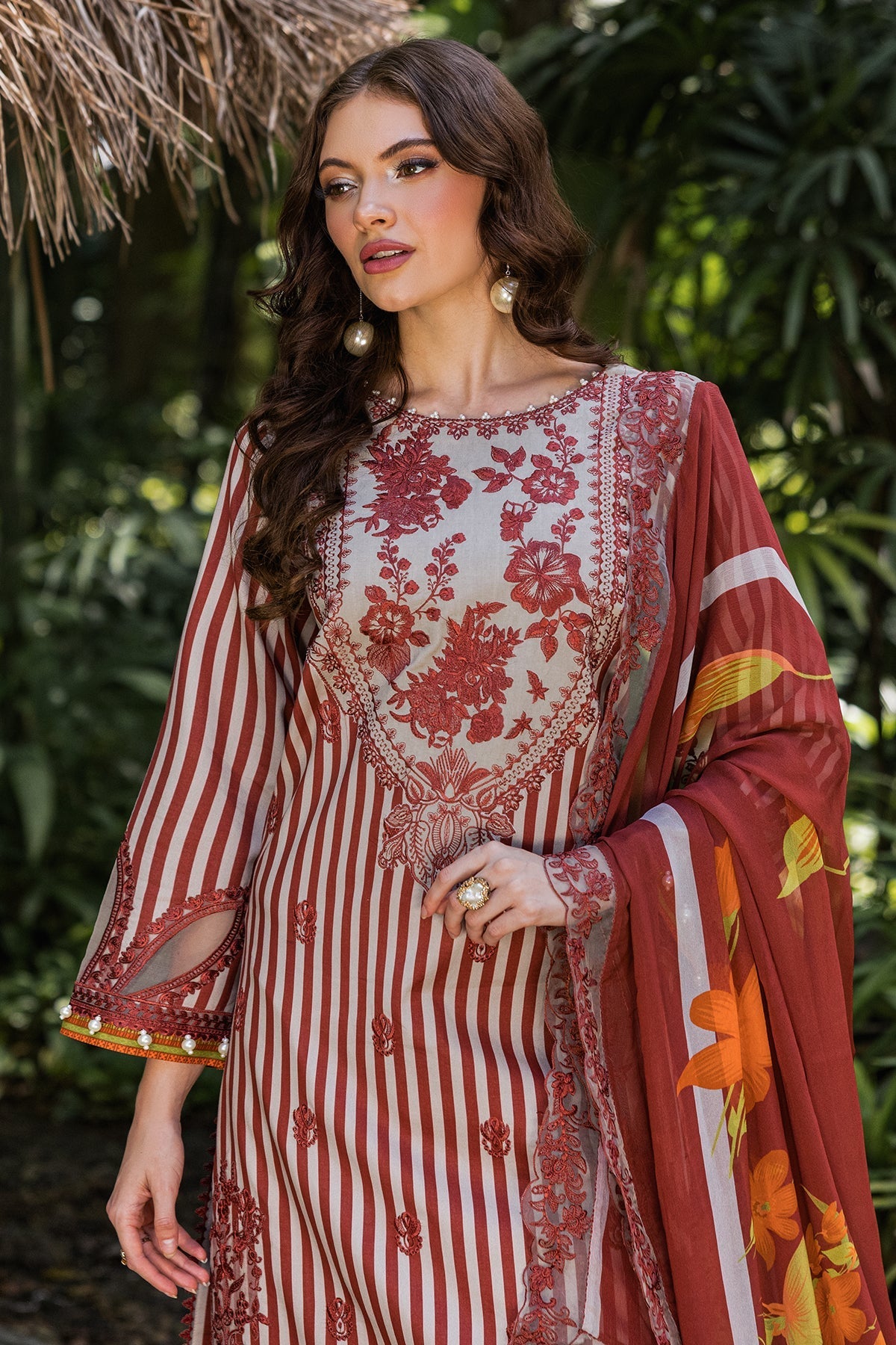 Charizma | Naranji Lawn | CN5-04 by Charizma - Designer Dress - Type: Ladies Clothes - Available at Libayah - 100% Original