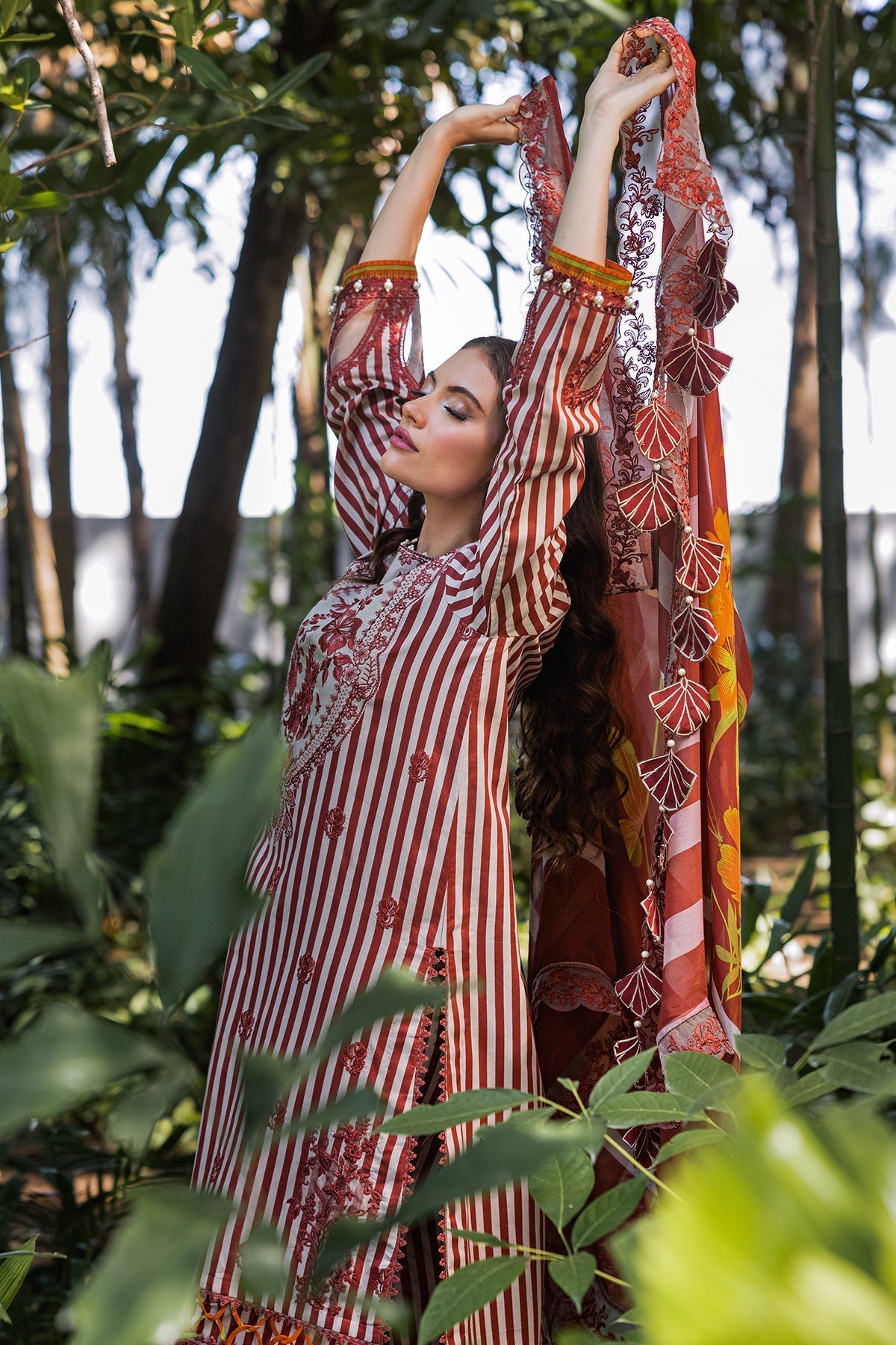 Charizma | Naranji Lawn | CN5-04 by Charizma - Designer Dress - Type: Ladies Clothes - Available at Libayah - 100% Original