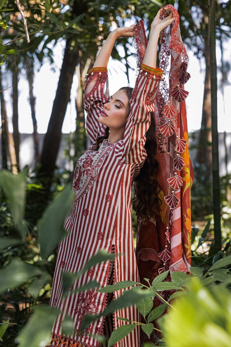 Charizma | Naranji Lawn | CN5-04 by Charizma - Designer Dress - Type: Ladies Clothes - Available at Libayah - 100% Original