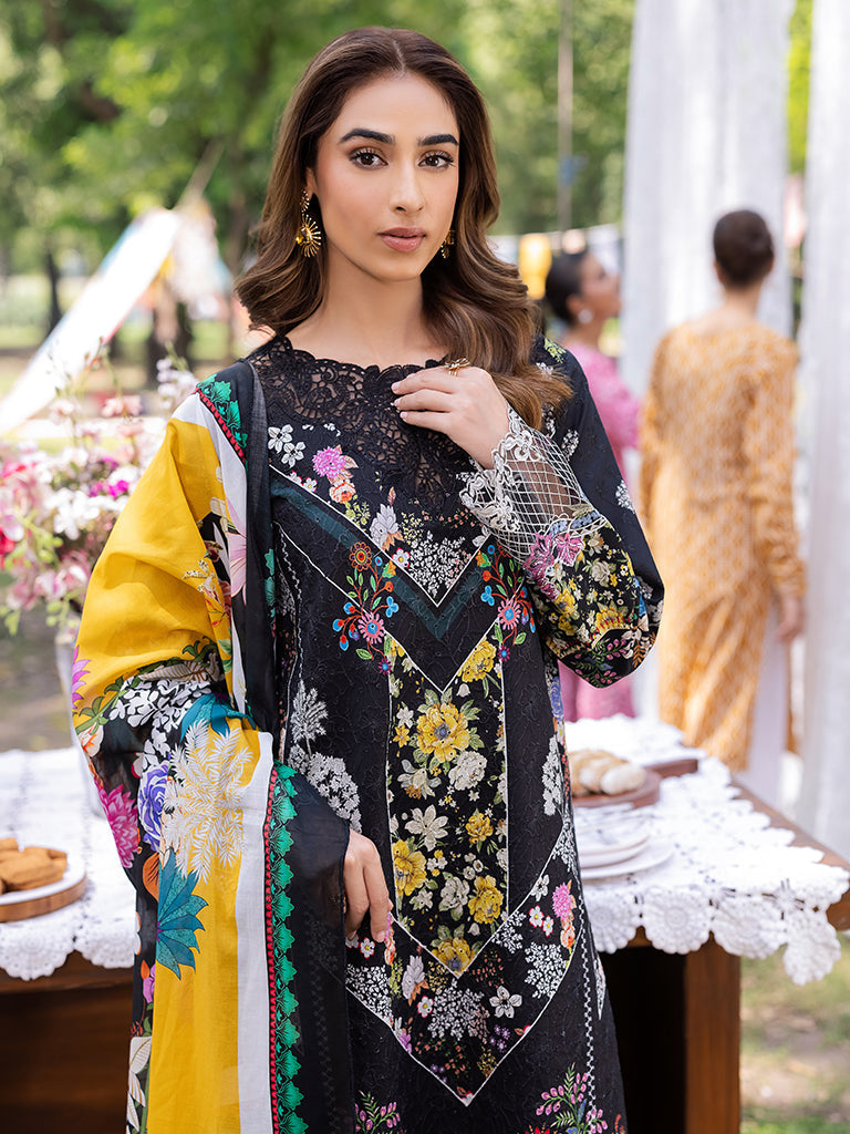Rajbari | Schiffli Printkari Exclusive | Schiffli Printkari - 10 by Rajbari - Designer Dress - Type: Ladies Clothes - Available at Libayah - 100% Original