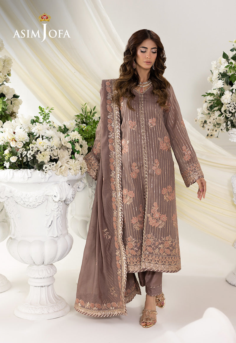 Asim Jofa | Izel Luxury Collection | AJIZL-20 by Asim Jofa - Designer Dress  - Type : Ladies Clothes - Available at Libayah - 100% Original 