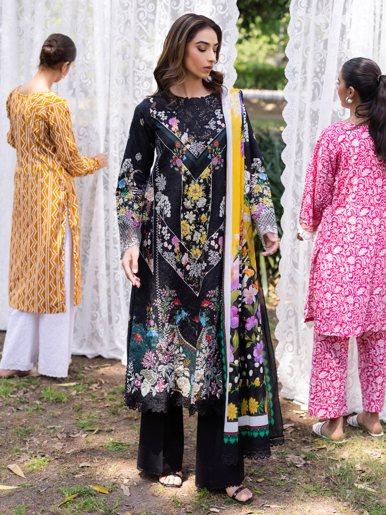 Rajbari | Schiffli Printkari Exclusive | Schiffli Printkari - 10 by Rajbari - Designer Dress - Type: Ladies Clothes - Available at Libayah - 100% Original