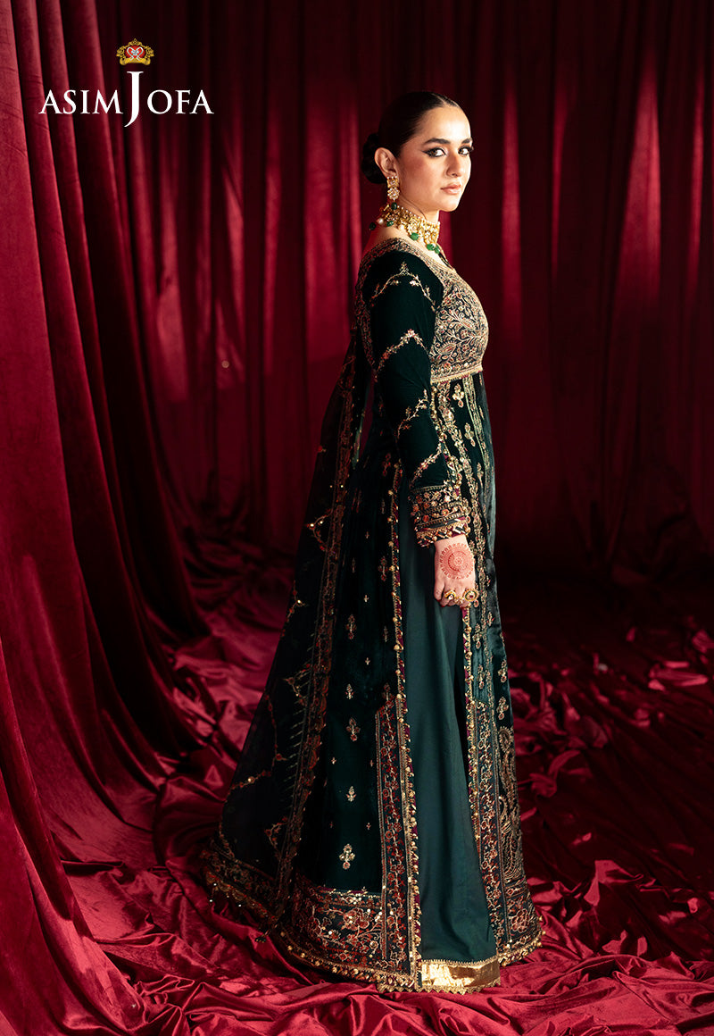Asim Jofa | Makhmal Formals | AJMV-05 by Asim Jofa - Designer Dress - Type: Ladies Clothes - Available at Libayah - 100% Original