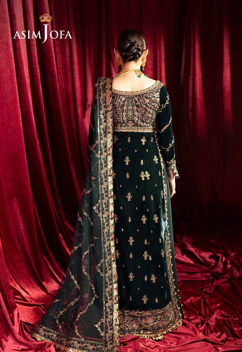 Asim Jofa | Makhmal Formals | AJMV-05 by Asim Jofa - Designer Dress - Type: Ladies Clothes - Available at Libayah - 100% Original