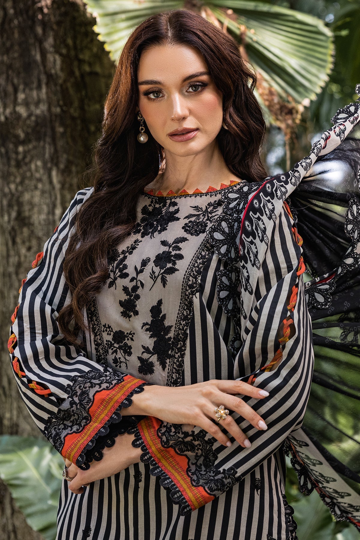 Charizma | Naranji Lawn | CN5-03 by Charizma - Designer Dress - Type: Ladies Clothes - Available at Libayah - 100% Original