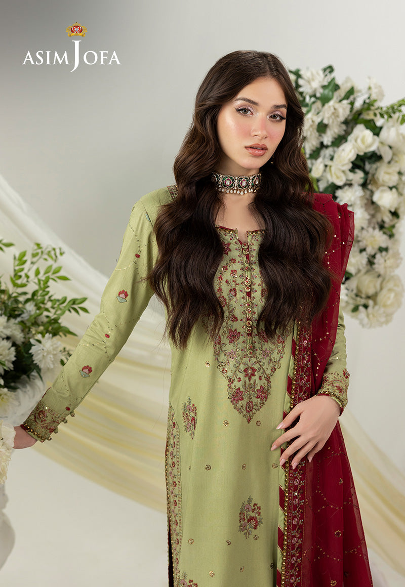 Asim Jofa | Izel Luxury Collection |AJIZL-04 by Asim Jofa - Designer Dress  - Type : Ladies Clothes - Available at Libayah - 100% Original 