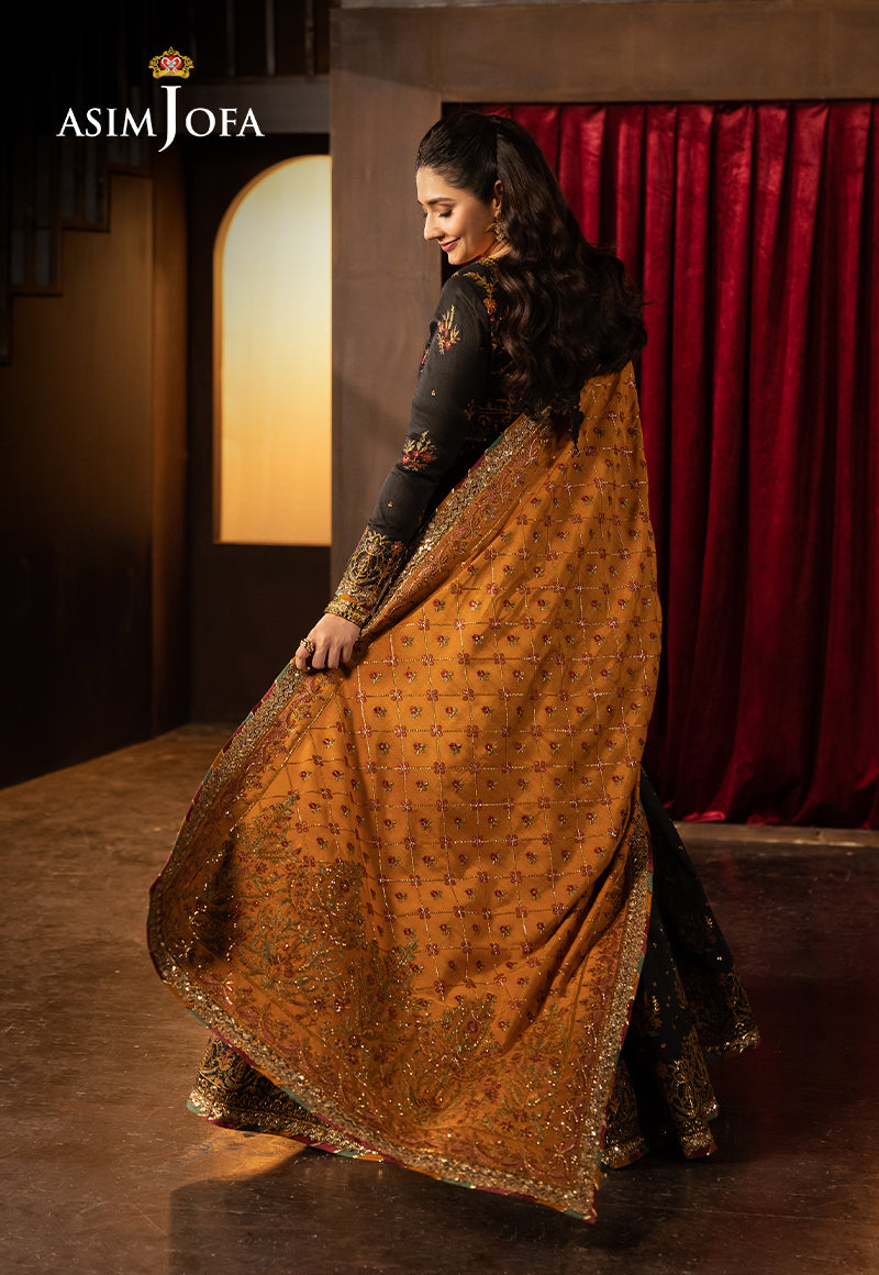 Asim Jofa | Luxury Festive Rejoice | AJLFF-19 by Asim Jofa - Designer Dress - Type: Ladies Clothes - Available at Libayah - 100% Original
