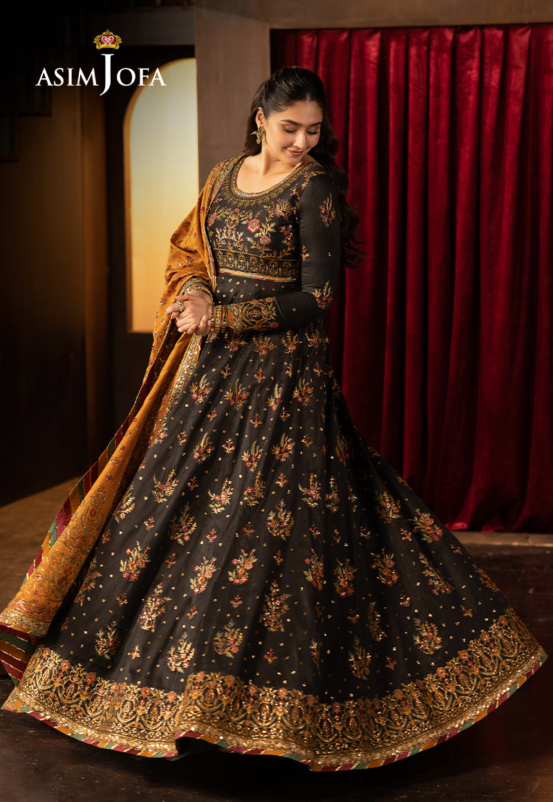Asim Jofa | Luxury Festive Rejoice | AJLFF-19 by Asim Jofa - Designer Dress - Type: Ladies Clothes - Available at Libayah - 100% Original