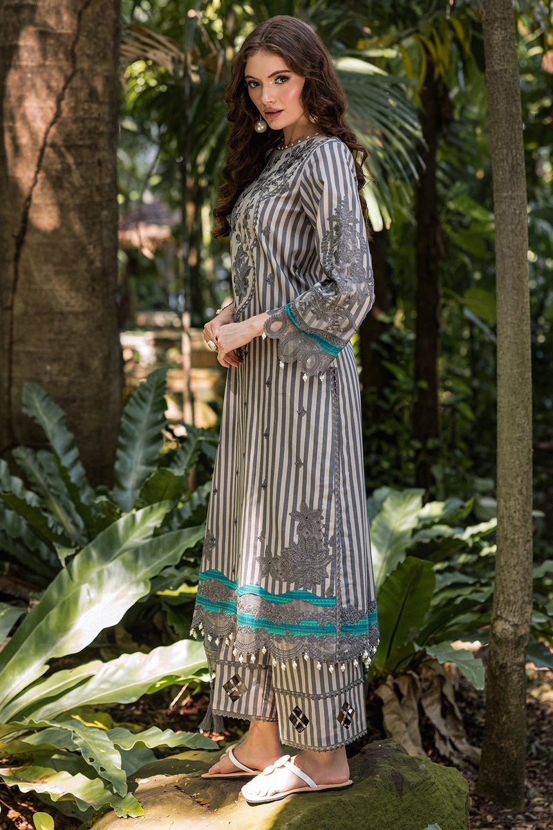 Charizma | Naranji Lawn | CN5-05 by Charzima - Designer Dress - Type: Ladies Clothes - Available at Libayah - 100% Original