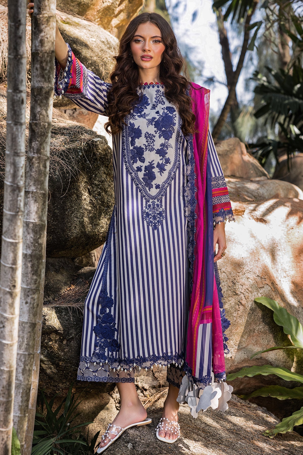 Charizma | Naranji Lawn | CN5-06 by Charizma - Designer Dress - Type: Ladies Clothes - Available at Libayah - 100% Original