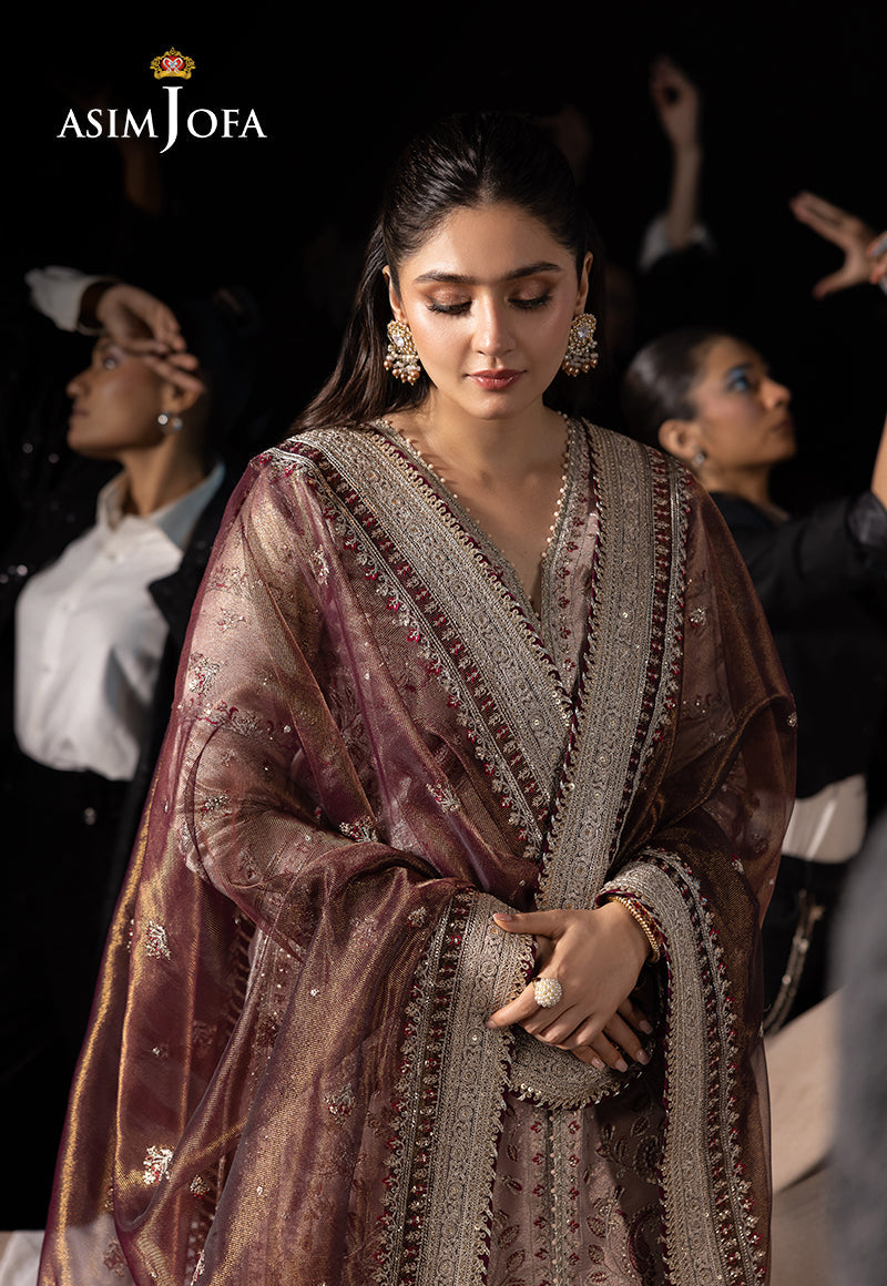 Asim Jofa | Luxury Festive Rejoice | AJLFF-10 by Asim Jofa - Designer Dress - Type: Ladies Clothes - Available at Libayah - 100% Original