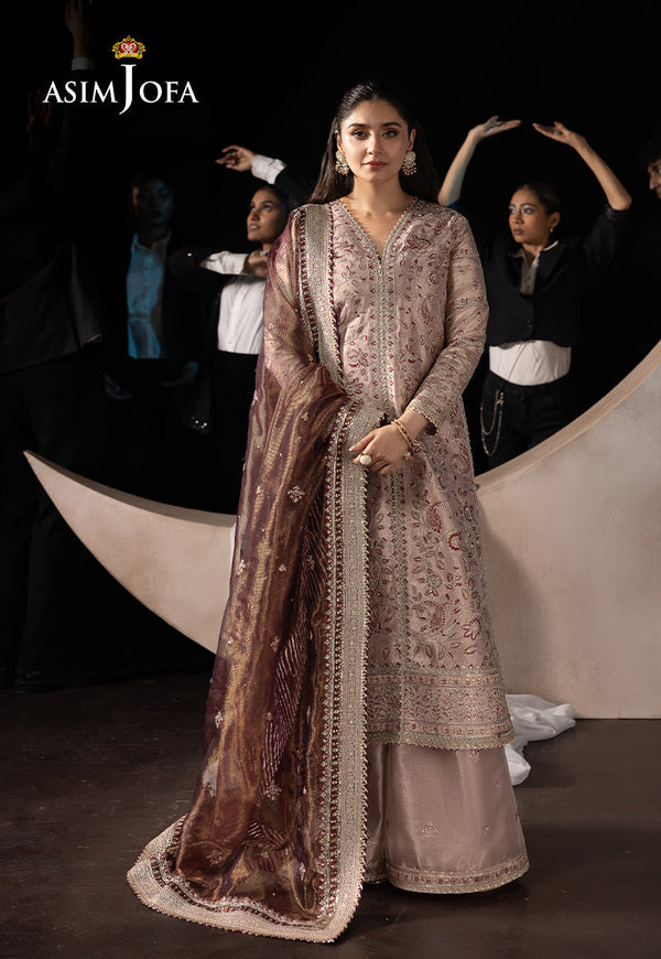 Asim Jofa | Luxury Festive Rejoice | AJLFF-10 by Asim Jofa - Designer Dress - Type: Ladies Clothes - Available at Libayah - 100% Original