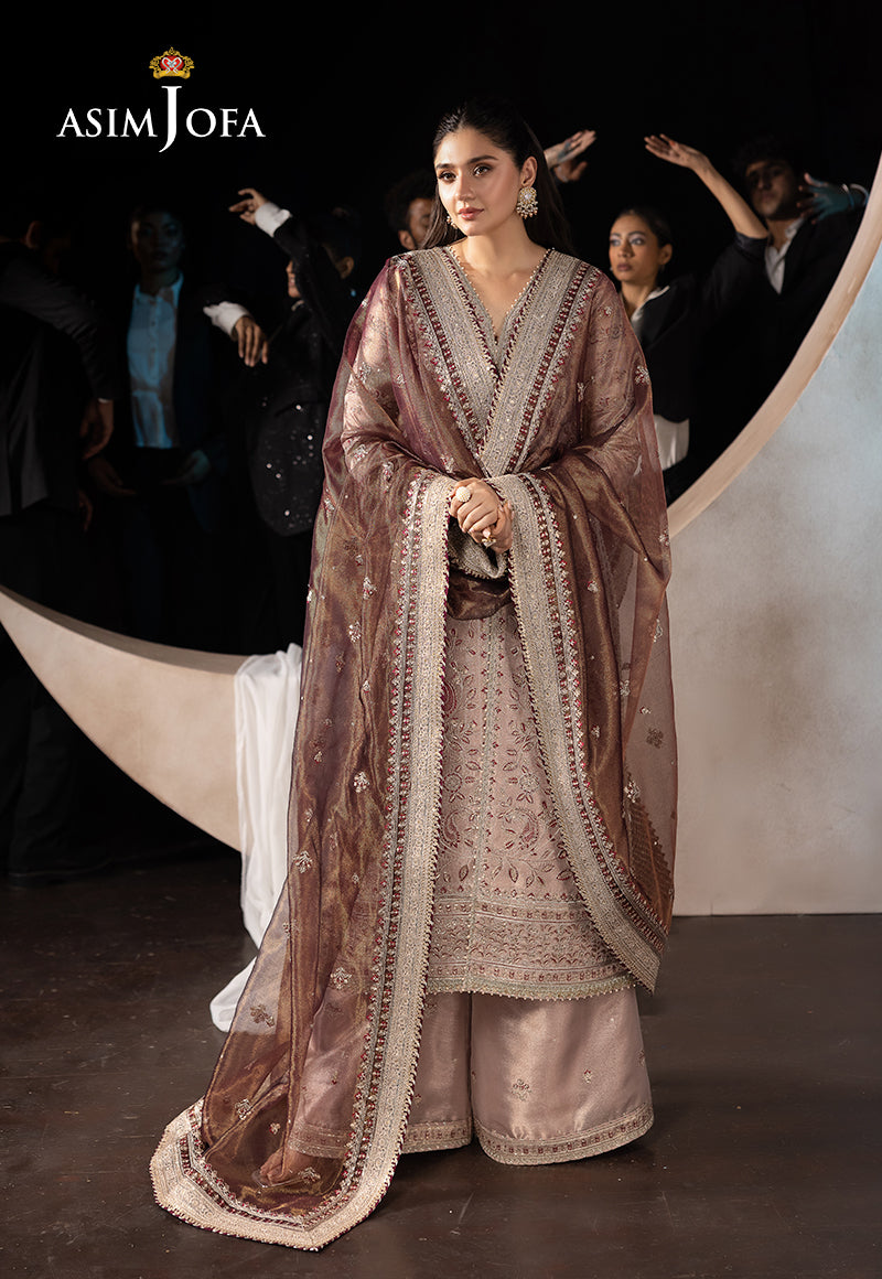 Asim Jofa | Luxury Festive Rejoice | AJLFF-10 by Asim Jofa - Designer Dress - Type: Ladies Clothes - Available at Libayah - 100% Original