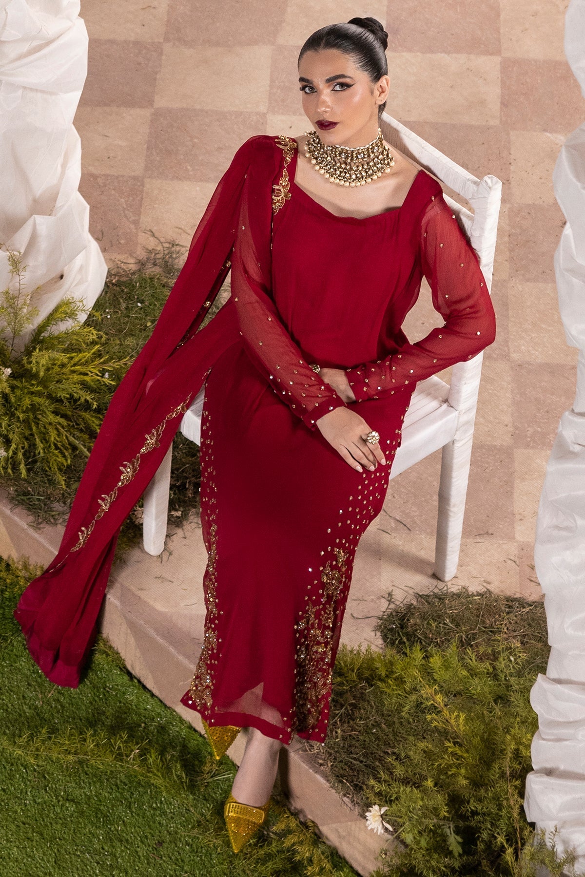 Charizma | Fumee Luxury Chiffon | CMA-5-047A