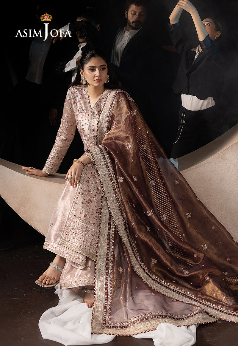 Asim Jofa | Luxury Festive Rejoice | AJLFF-10 by Asim Jofa - Designer Dress - Type: Ladies Clothes - Available at Libayah - 100% Original
