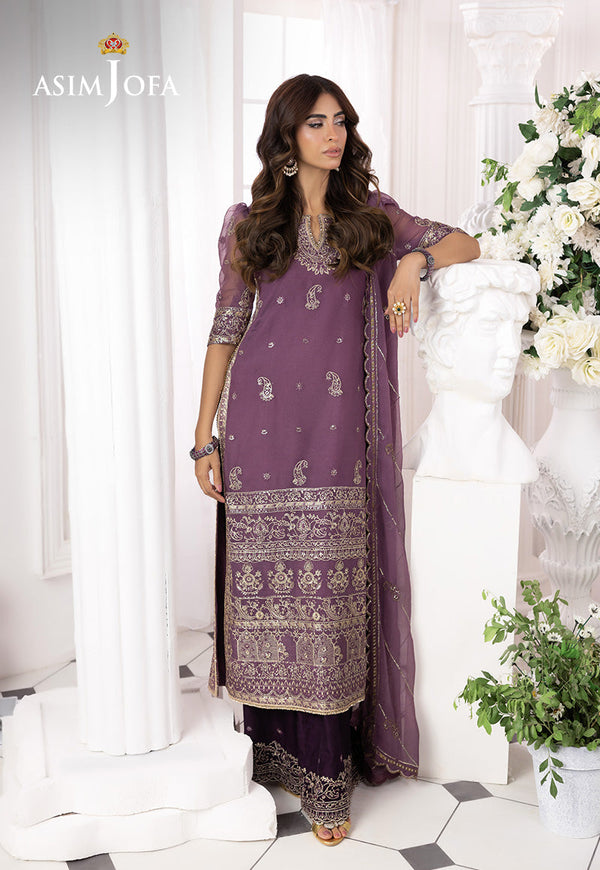 Asim Jofa | Izel Luxury Collection |AJIZL-16 by Asim Jofa - Designer Dress  - Type : Ladies Clothes - Available at Libayah - 100% Original 