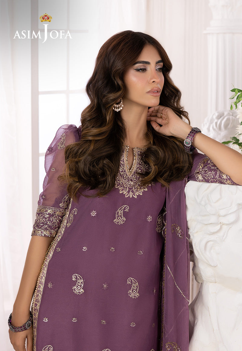 Asim Jofa | Izel Luxury Collection |AJIZL-16 by Asim Jofa - Designer Dress  - Type : Ladies Clothes - Available at Libayah - 100% Original 
