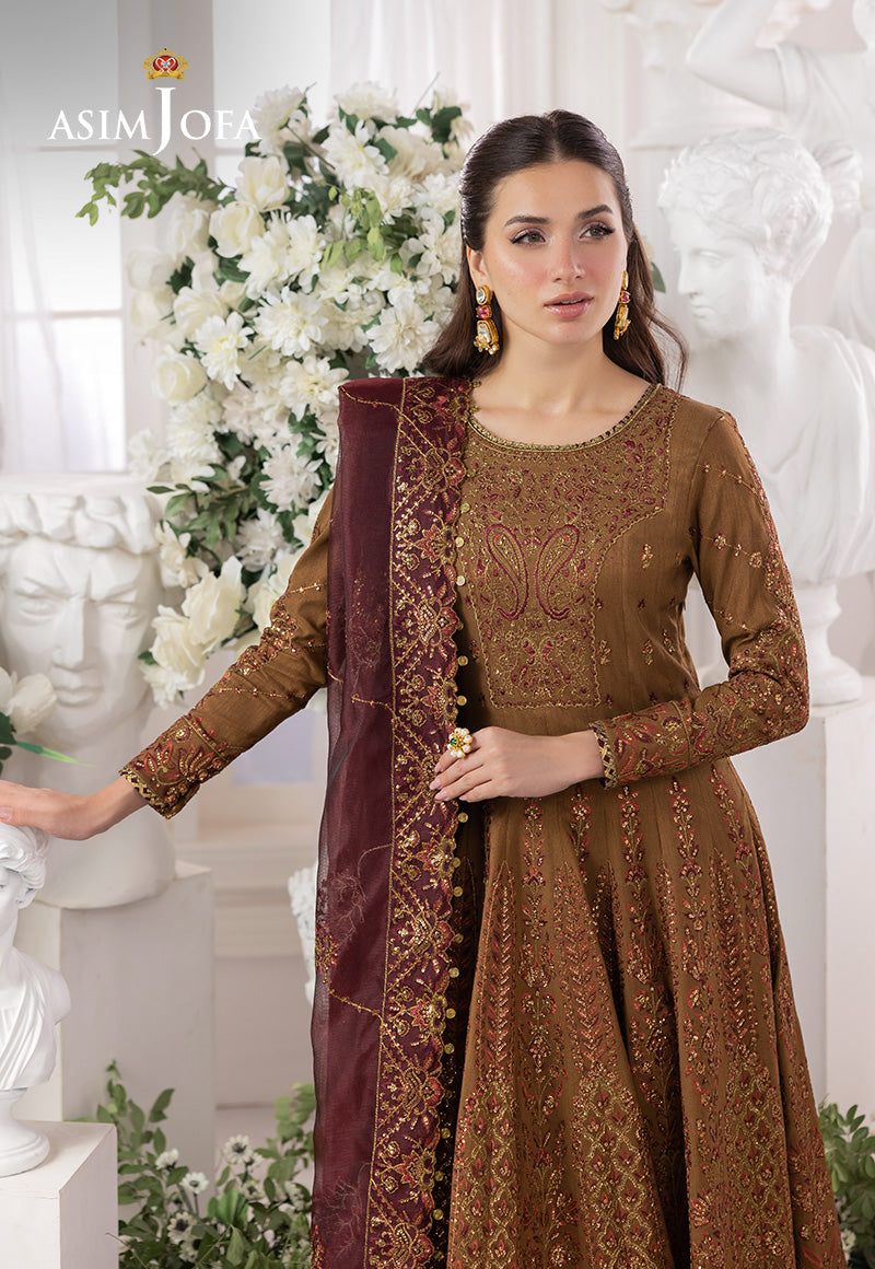 Asim Jofa | Izel Luxury Collection |AJIZL-13 by Asim Jofa - Designer Dress  - Type : Ladies Clothes - Available at Libayah - 100% Original 
