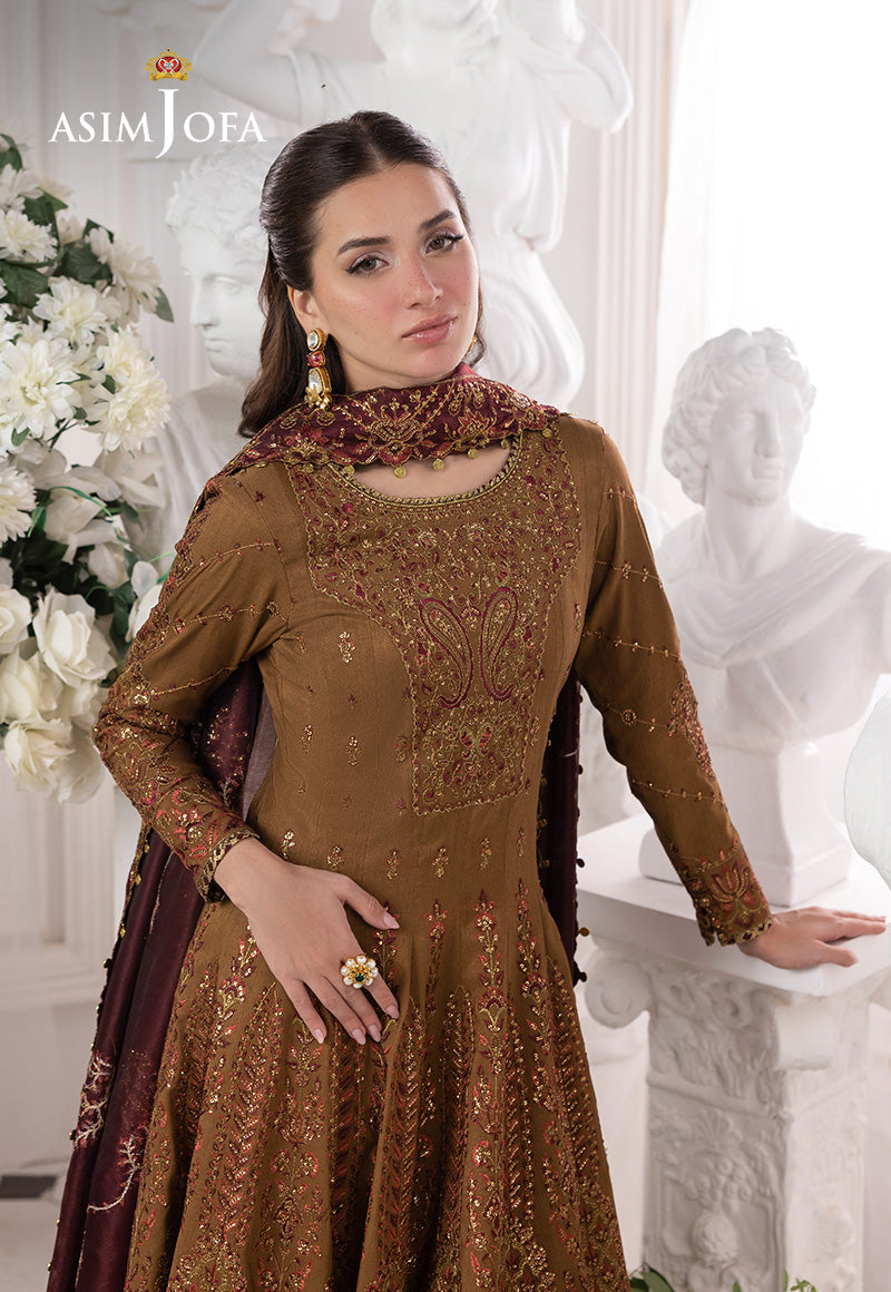 Asim Jofa | Izel Luxury Collection |AJIZL-13 by Asim Jofa - Designer Dress  - Type : Ladies Clothes - Available at Libayah - 100% Original 