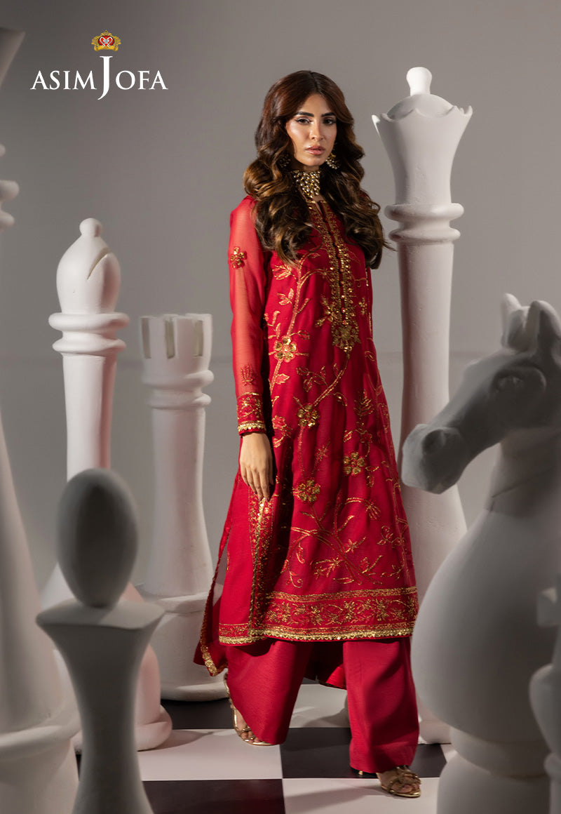 Asim Jofa | Izel Luxury Collection | AJIZL-19 by Asim Jofa - Designer Dress  - Type : Ladies Clothes - Available at Libayah - 100% Original 