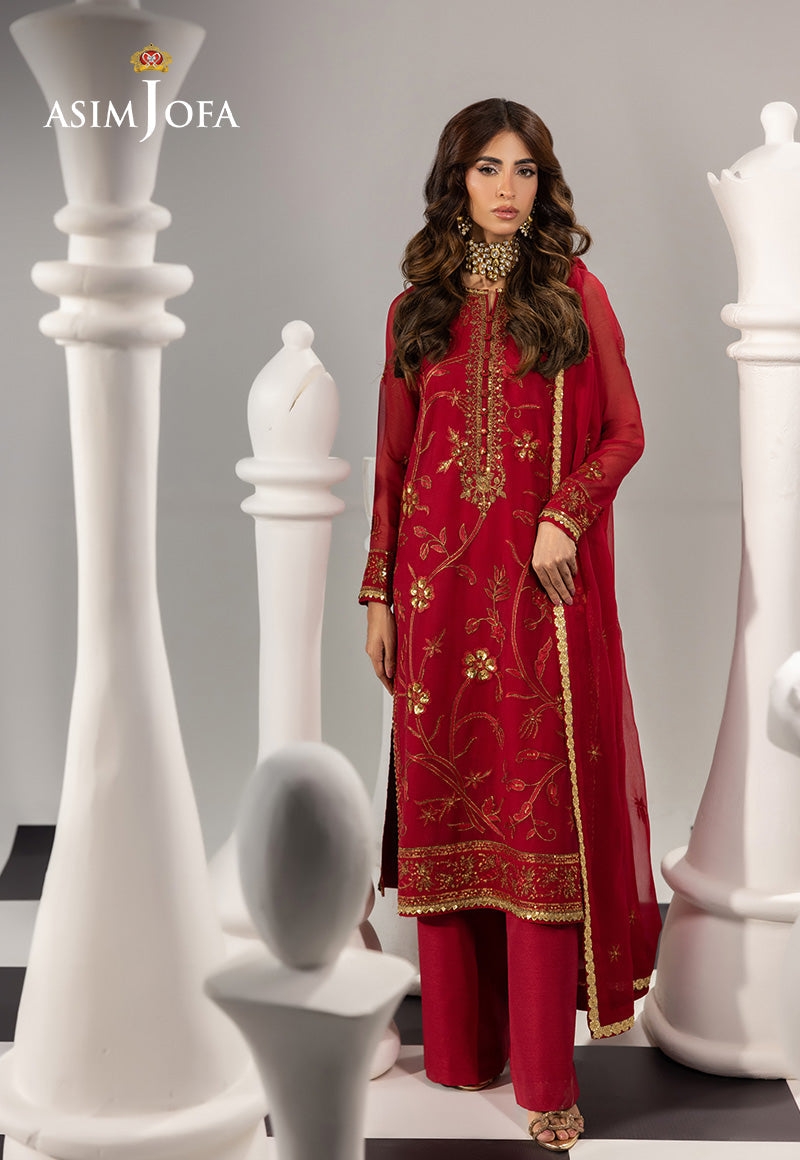 Asim Jofa | Izel Luxury Collection | AJIZL-19 by Asim Jofa - Designer Dress  - Type : Ladies Clothes - Available at Libayah - 100% Original 