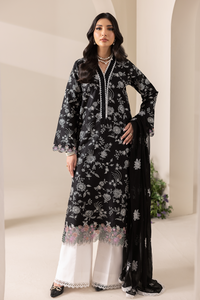 Rajbari | Premium Edition | Embroidered Chiffon Dopatta 10 - by Libayah - Registered Vendor of : Rajbari - 100% Original Designer Dress