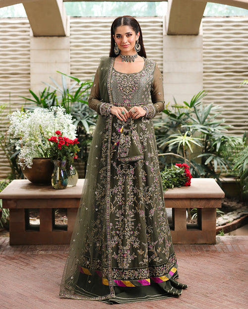Roheenaz | Aangan Chiffon Collection 25 | Mehwar by Roheenaz - Designer Dress  - Type : Ladies Clothes - Available at Libayah - 100% Original 