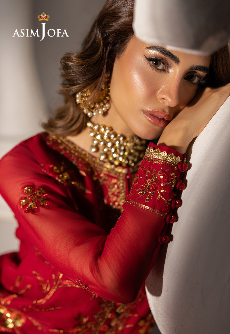 Asim Jofa | Izel Luxury Collection | AJIZL-19 by Asim Jofa - Designer Dress  - Type : Ladies Clothes - Available at Libayah - 100% Original 