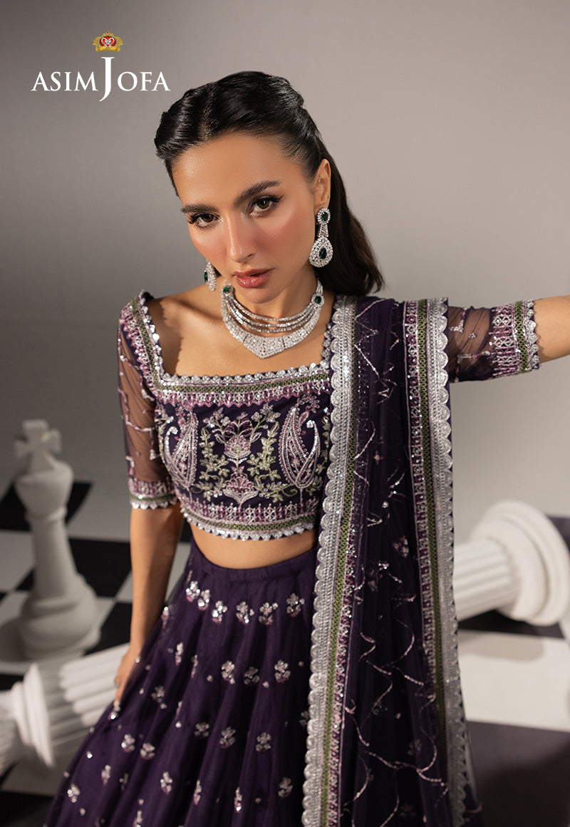 Asim Jofa | Izel Luxury Collection | AJIZL-15 by Asim Jofa - Designer Dress  - Type : Ladies Clothes - Available at Libayah - 100% Original 