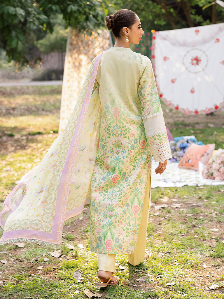 Rajbari | Schiffli Printkari Exclusive | Schiffli Printkari - 11 by Rajbari - Designer Dress - Type: Ladies Clothes - Available at Libayah - 100% Original