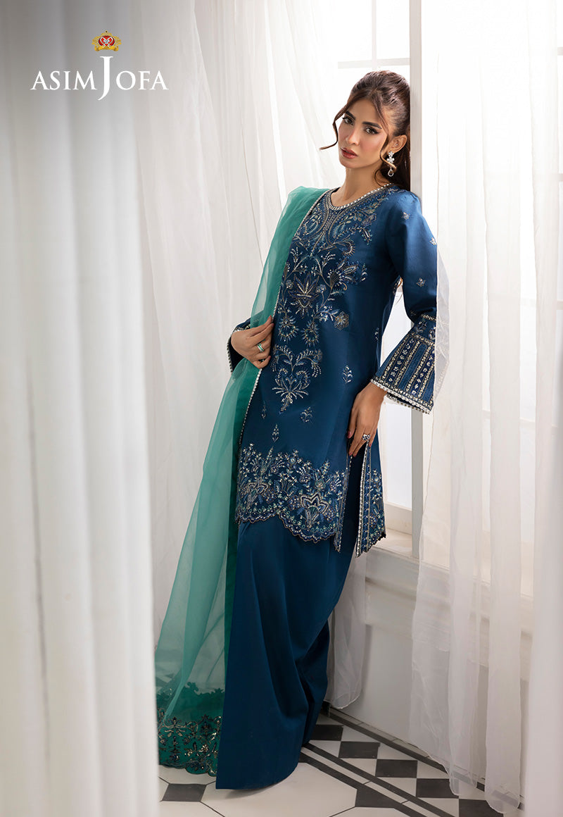Asim Jofa | Izel Luxury Collection | AJIZL-18 by Asim Jofa - Designer Dress  - Type : Ladies Clothes - Available at Libayah - 100% Original 