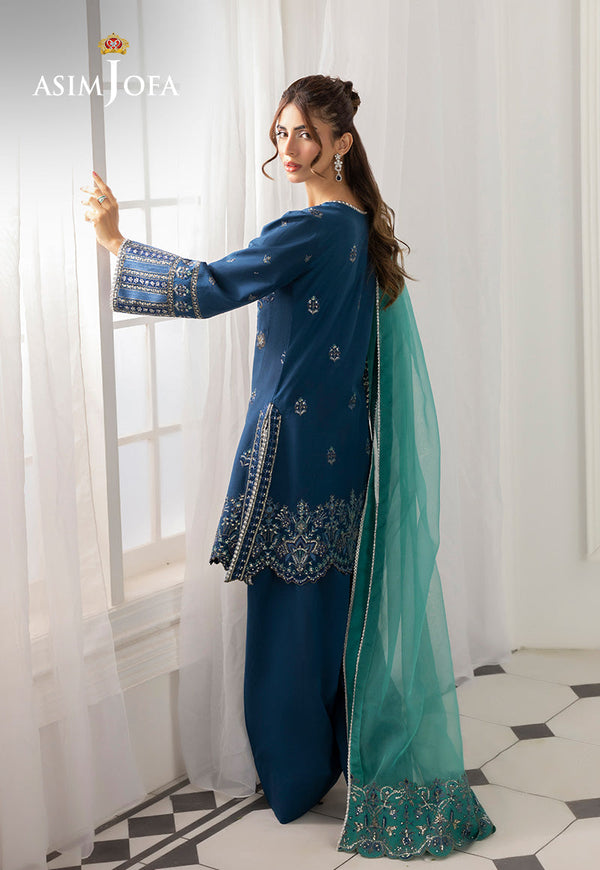 Asim Jofa | Izel Luxury Collection | AJIZL-18 by Asim Jofa - Designer Dress  - Type : Ladies Clothes - Available at Libayah - 100% Original 