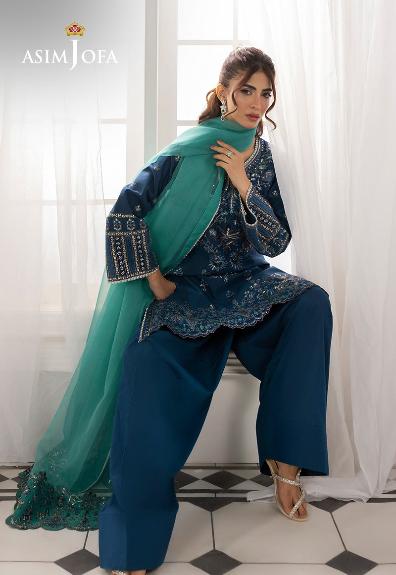 Asim Jofa | Izel Luxury Collection | AJIZL-18 by Asim Jofa - Designer Dress  - Type : Ladies Clothes - Available at Libayah - 100% Original 