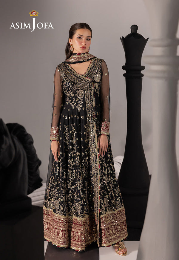 Asim Jofa | Izel Luxury Collection |AJIZL-03 by Asim Jofa - Designer Dress  - Type : Ladies Clothes - Available at Libayah - 100% Original 