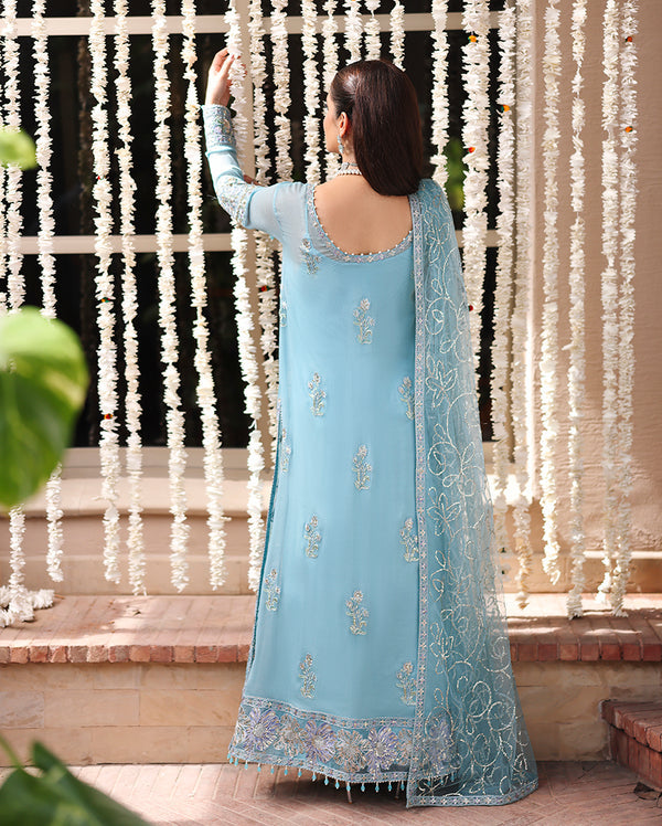 Roheenaz | Aangan Chiffon Collection 25 | Wafa by Roheenaz - Designer Dress  - Type : Ladies Clothes - Available at Libayah - 100% Original 