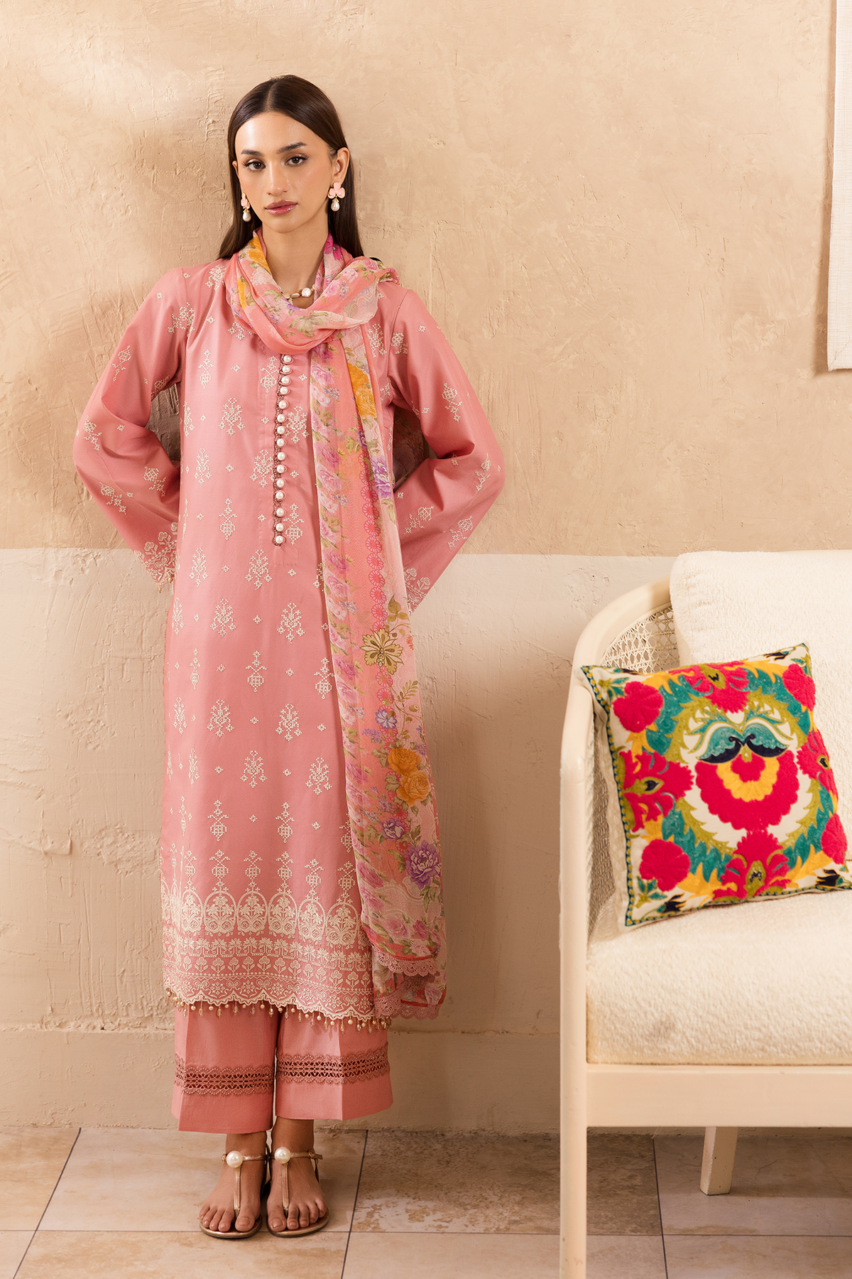 Rajbari | Nissa Chikankari Exclusive | Exclusive 06 - by Libayah - Registered Vendor of : Rajbari - 100% Original Designer Dress