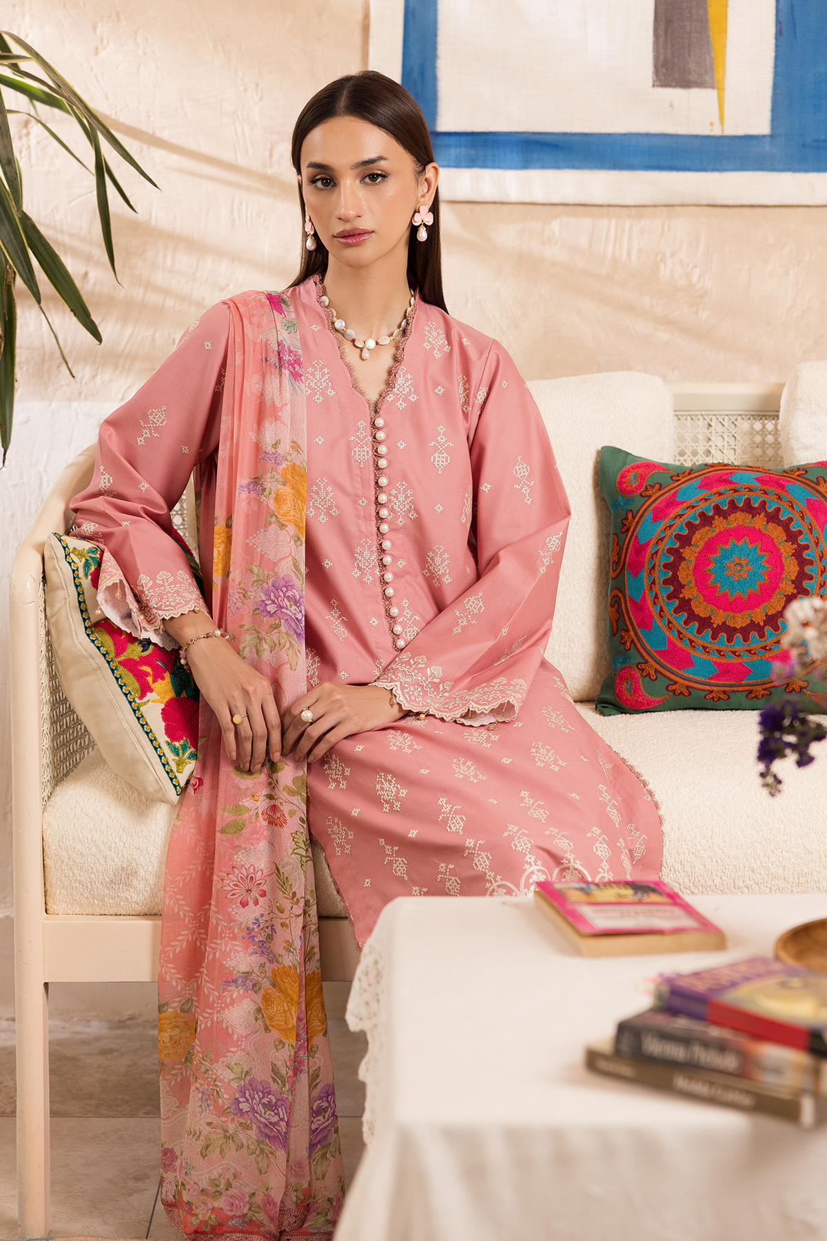 Rajbari | Nissa Chikankari Exclusive | Exclusive 06 - by Libayah - Registered Vendor of : Rajbari - 100% Original Designer Dress