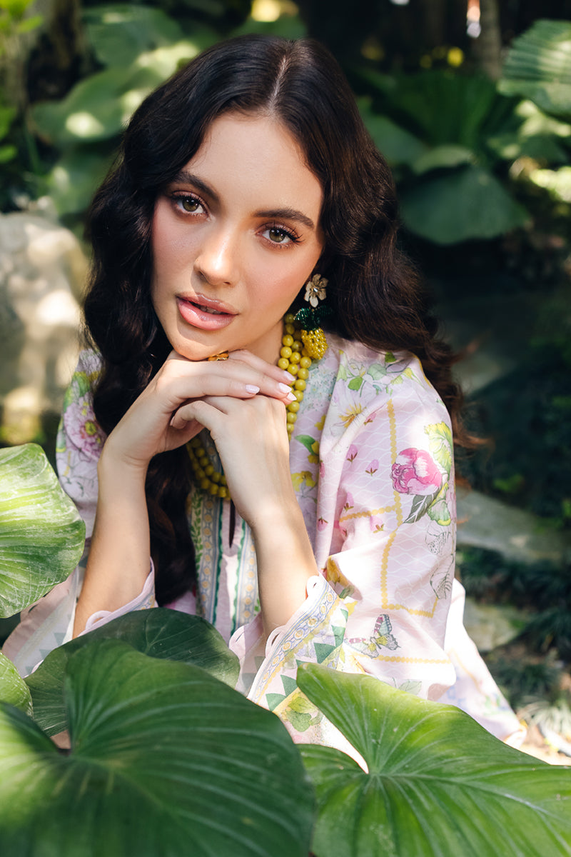 Qalamkar | Printed Co Ords 25 | OP-02 Elio by Qalamkar - Designer Dress - Type: Ladies Clothes - Available at Libayah - 100% Original