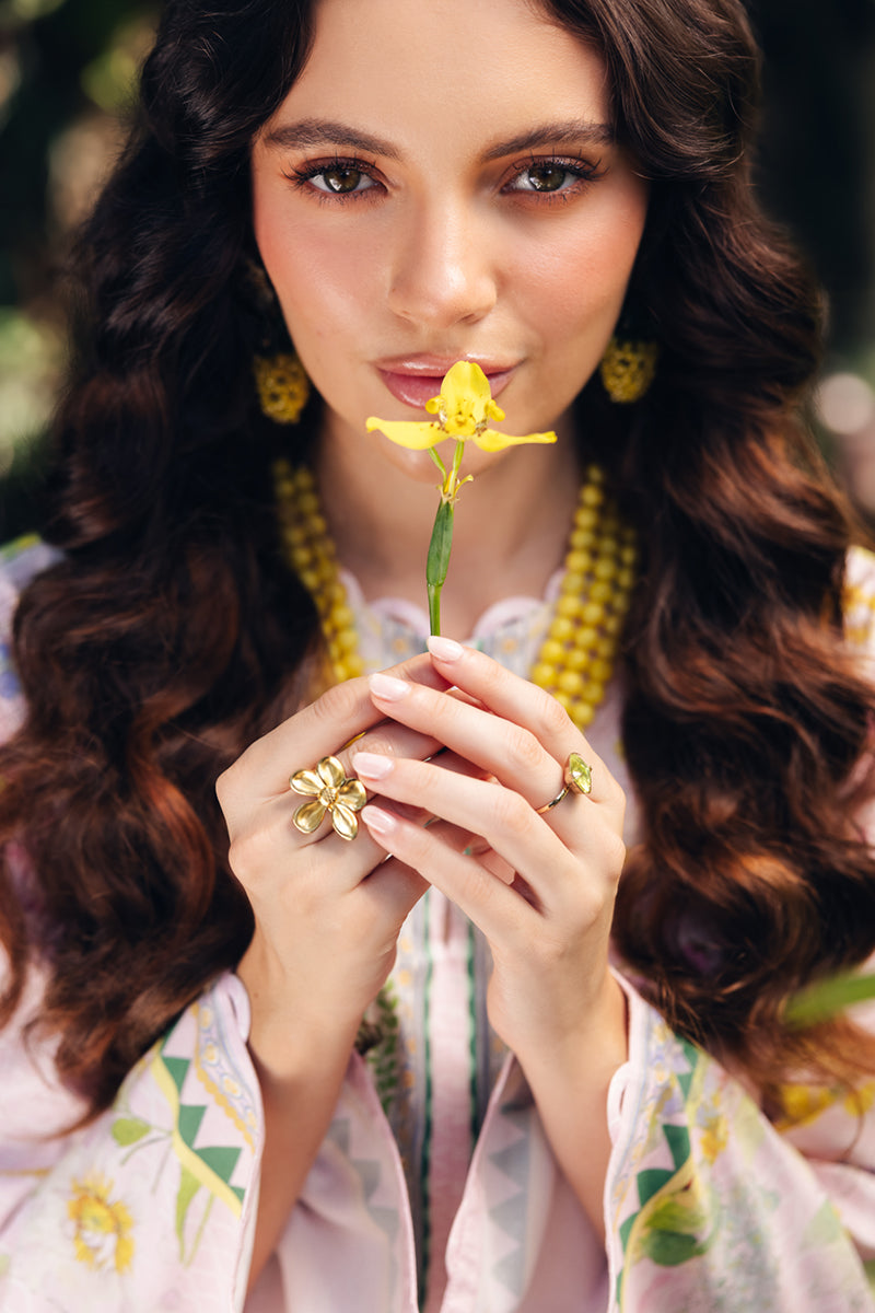 Qalamkar | Printed Co Ords 25 | OP-02 Elio by Qalamkar - Designer Dress - Type: Ladies Clothes - Available at Libayah - 100% Original