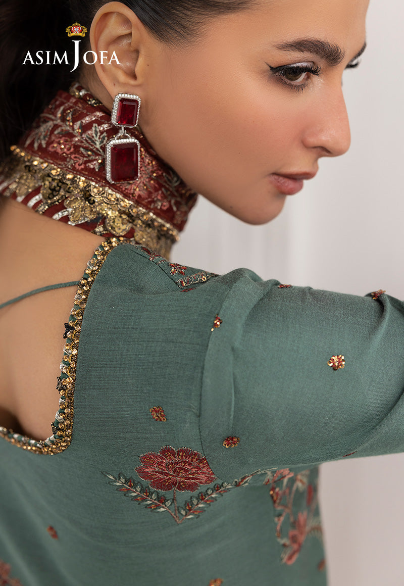 Asim Jofa | Izel Luxury Collection |AJIZL-07 by Asim Jofa - Designer Dress  - Type : Ladies Clothes - Available at Libayah - 100% Original 