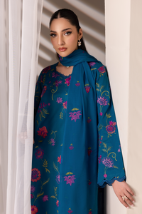 Rajbari | Premium Edition | Embroidered Chiffon Dopatta 11 - by Libayah - Registered Vendor of : Rajbari - 100% Original Designer Dress
